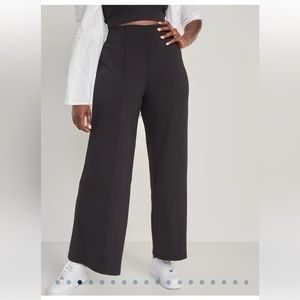 NWT - Old Navy Power Soft Wide Leg Pants, Black, XXL